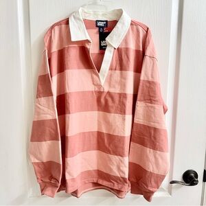 Lands' End Women’s Striped Polo Shirt